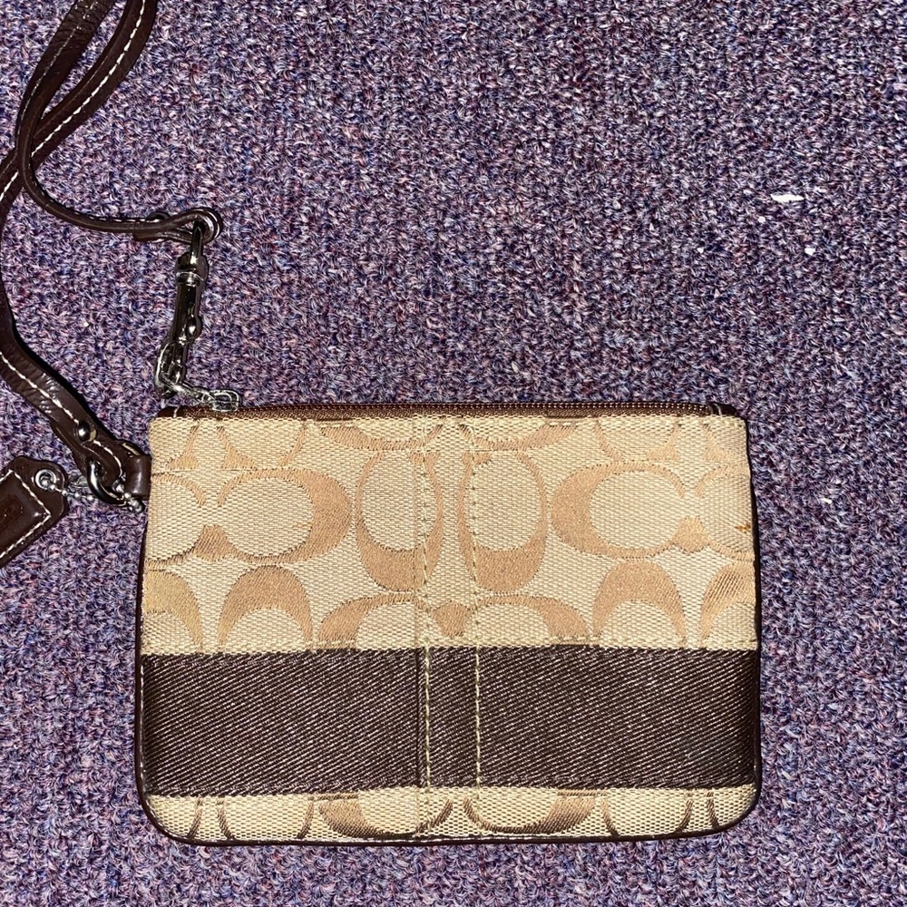 Coach wristlet